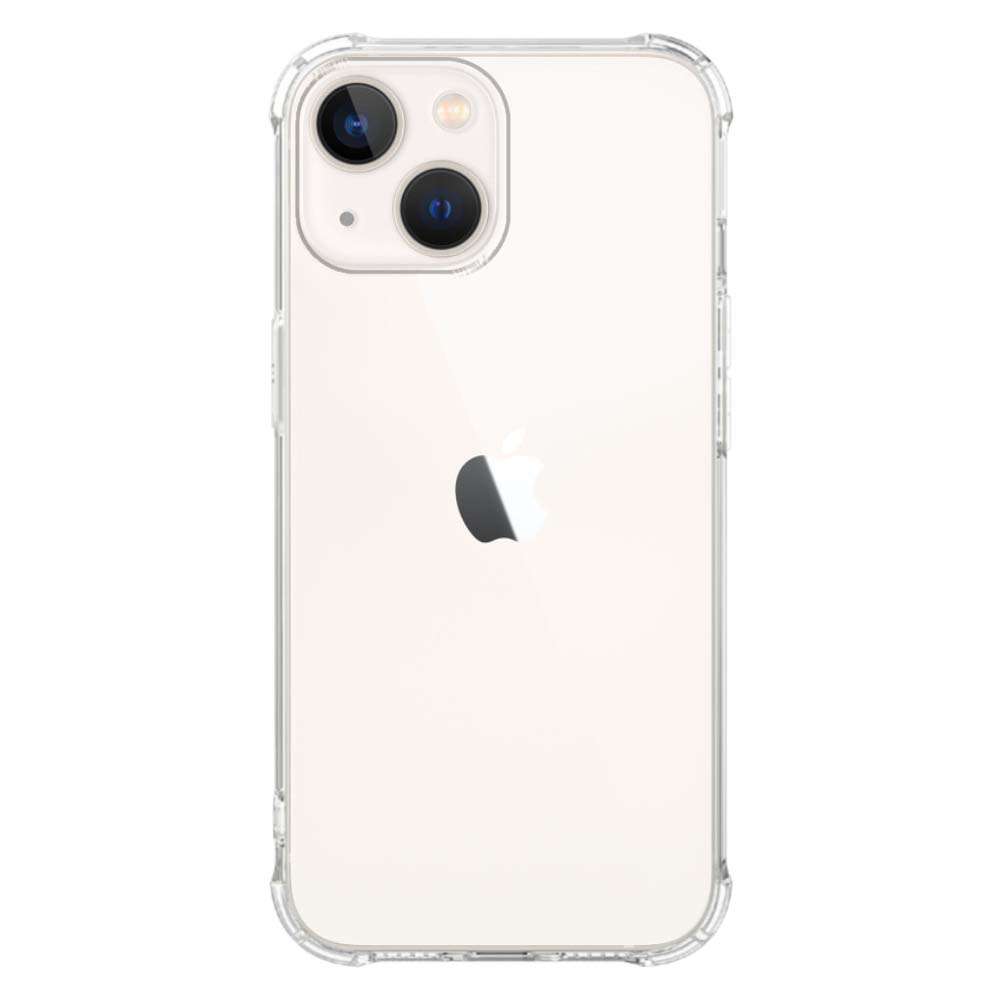 Apple iPhone 13 mini Anti-shock Back Cover Siliconen Transparant