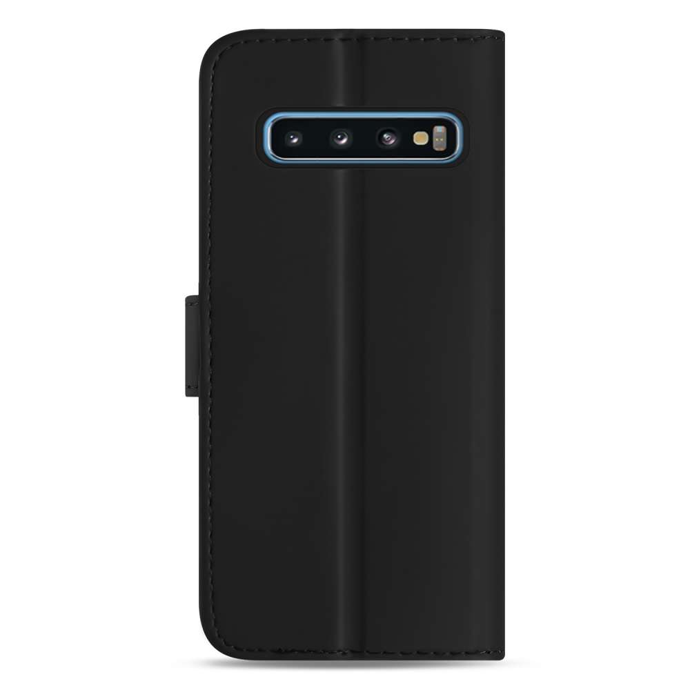 Samsung Galaxy S10 Hoesje Zwart met Pasjeshouder