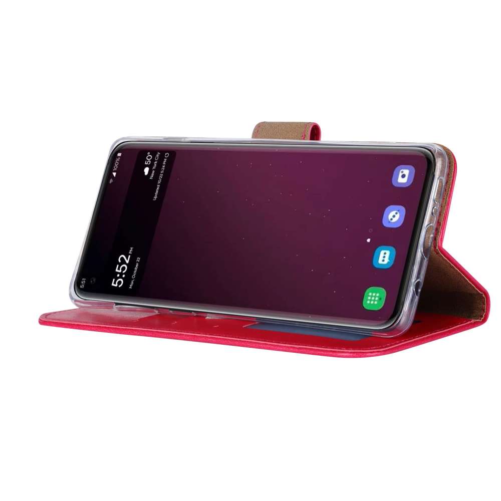 Samsung Galaxy S10e Hoesje Roze met Pasjeshouder